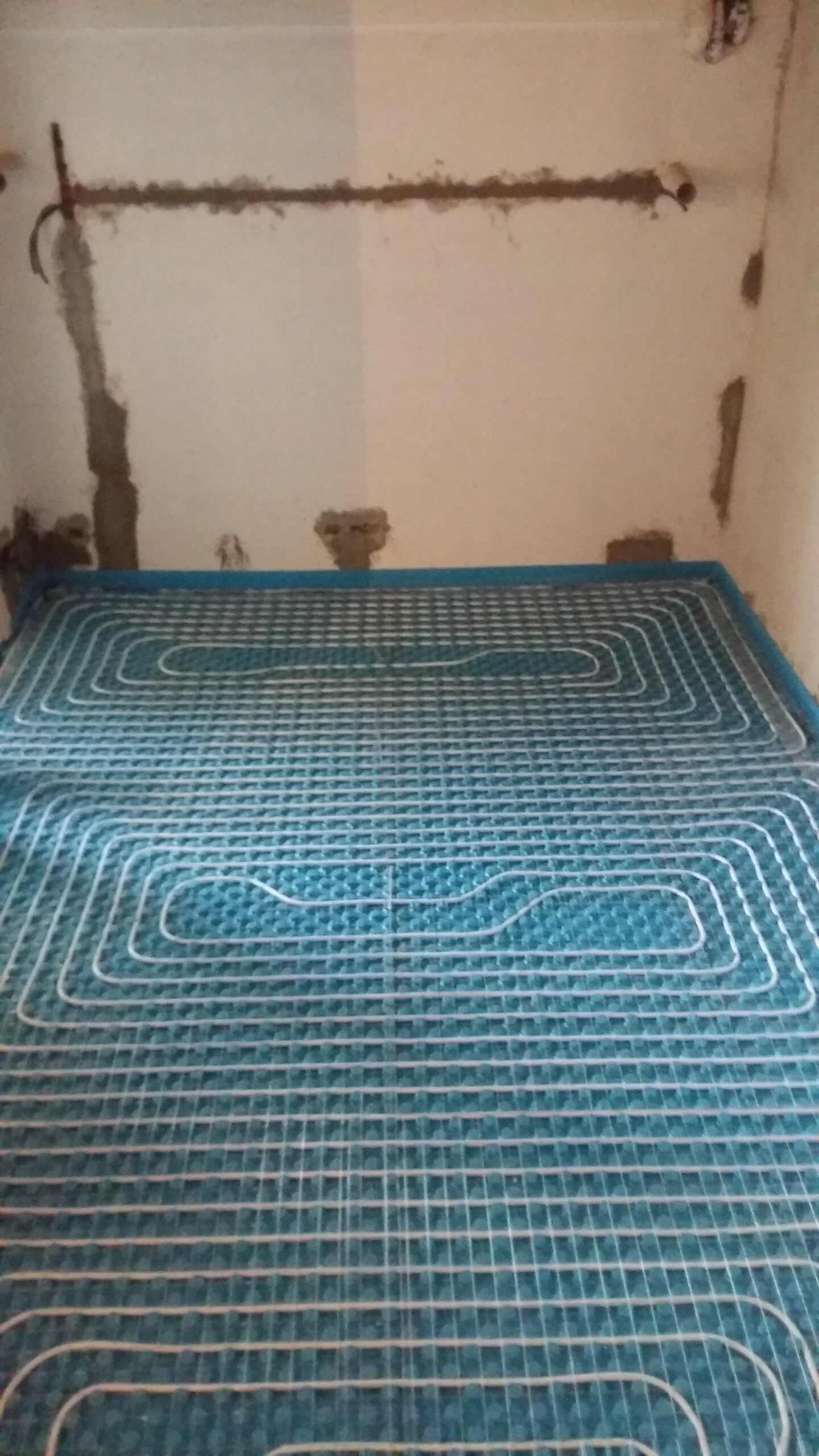 Installazione di impianto di riscaldamento a pavimento a Roma
